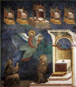 drakontomalloi:  Giotto di Bondone - The Vision of the Thrones. 1297-1299 