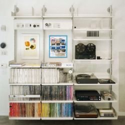 duxandson:606 Universal Shelving System.  Dieter Rams for Vitsœ.