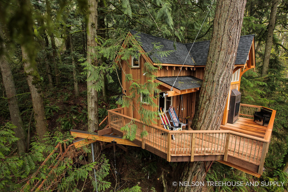 utwo:  Ski Lodge Treehouse© nelsontreehouse  Damn Pete Nelson is a genius &hellip;