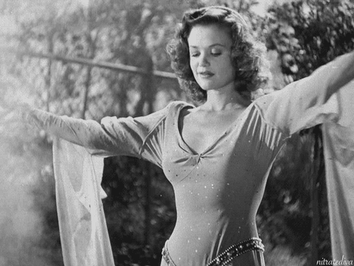 Simone Simon in The Curse of the Cat People (1944). I chose this for my list of 11 classic movies yo