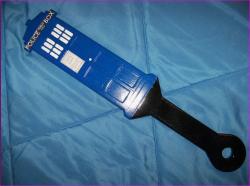 dnabarcode:  Well… Tardis paddle. 