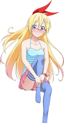 onodera-dera-dera:  Transparent Chitoge