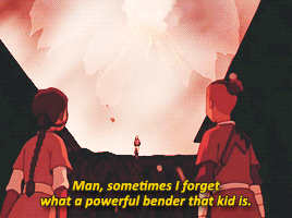 a-vatar:katara realizing aang is the one she could fall in love with and katara realizing aang is th