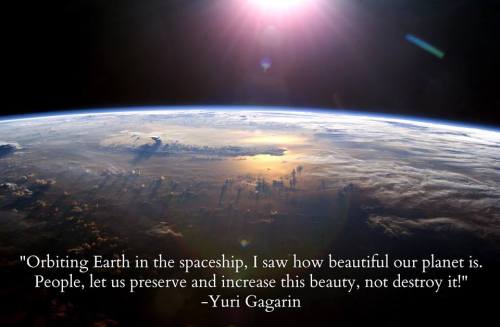 Today is the 53rd anniversary of Yuri Gagarin becoming the first man in space.