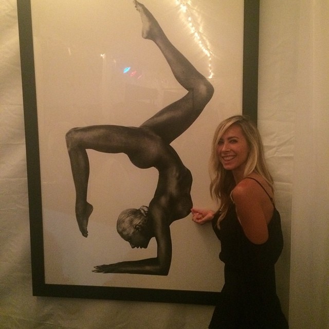 gnubeauty:  thegoldenyogi:  Nothing better than life size naked yoga☺️ @brianbowensmith