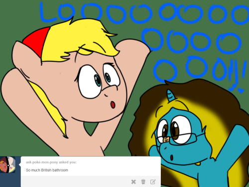 asksweetdisaster:   1/5 Answering many questions now! >w< ((OK BEFORE YOU ASK  ABOUT THAT TOY! It’s an actual toy I used to play with as a kid.  And the LOO thing is an inside joke between me and Poke xD We say that instead of Lol in our chats