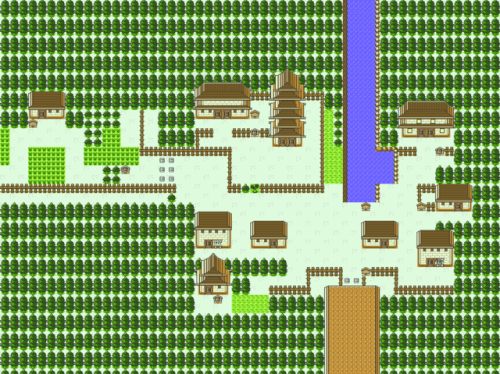 So I’m making playable maps of the Spaceworld Demo using GSC sprites in RPG Maker, because I guess I