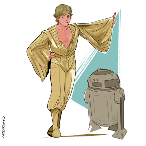 larscatson-blog: Luke with the Gold Jumpsuits So.. I can’t describing about this fabulous suit