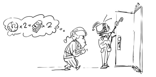 Everything I draw ends up wearing a bow-tie