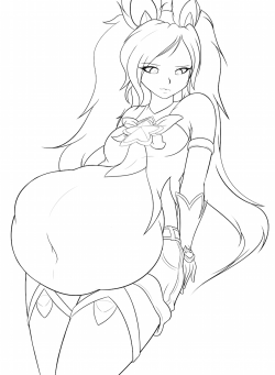 (Patreon Sketch)Star Guardian Jinx after