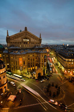 travelingcolors:  Behind the Opera, Paris