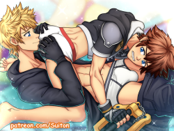 suiton00nsfwdrawings:  Kingdom Hearts - Sora