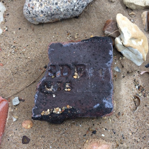 Bricks from 12th Street Beach (Chicago, IL).