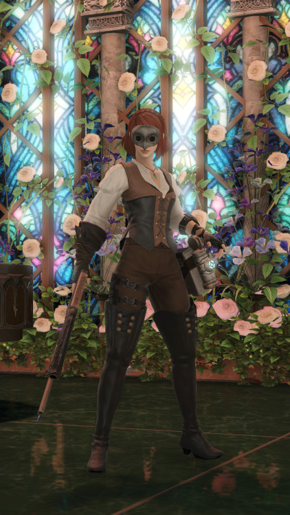 just really enjoying my MCH leveling glam.