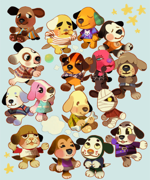 All the good puppies from New Horizons 