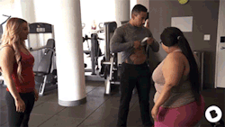 boysforbreakfast:  hwgh:  beamlyus:  Me, at the gym.   are you the girl  I am both girls