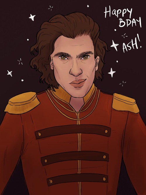 I drew Robb from HEART OF IRON by @ash-poston because that book is a GIFT and so is SHE. HAPPY BIRTH