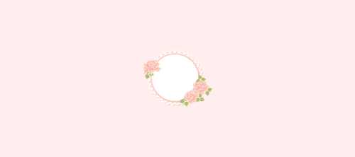sunlightdrop:pink floral headers!