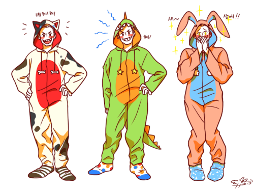 nalubwin:  sans&papyrus animal Pajamas sans:OMGGGGGG(breathing)