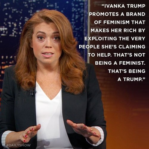 @michelleisawolf breaks down Ivanka Trump’s self-serving brand of feminism. on.cc.com/2nivIbI