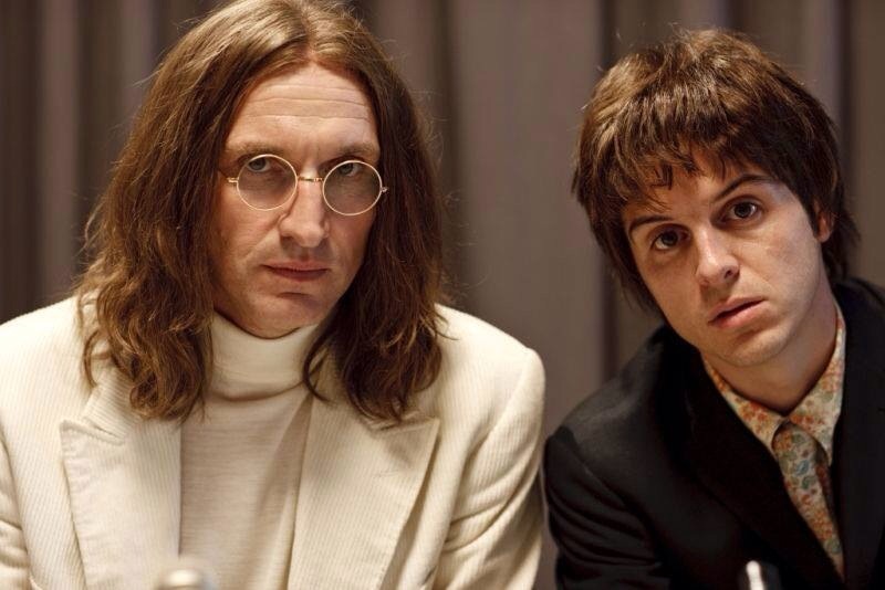 badwolf-bitches:  Nine and Moriarty dressed as John Lennon and Paul McCartney, everybody