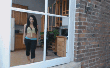 psy-faerie: Mirror Play | 11:00 | 1080p My new apartment came with a huge mirror