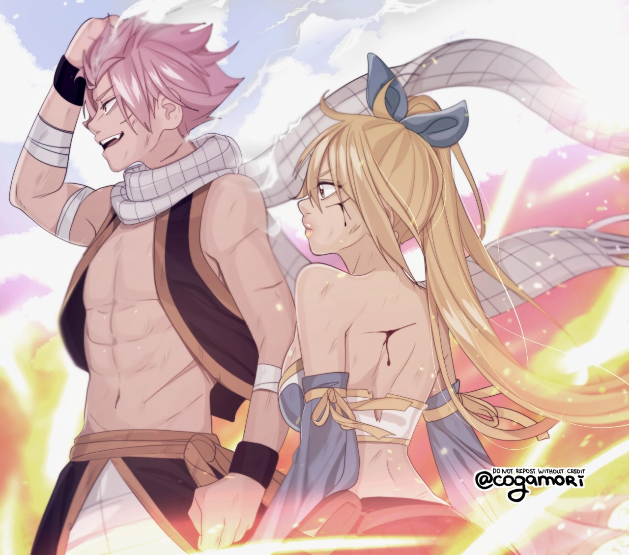 We'll be together forever — Natsu & Lucy Anime Moments
