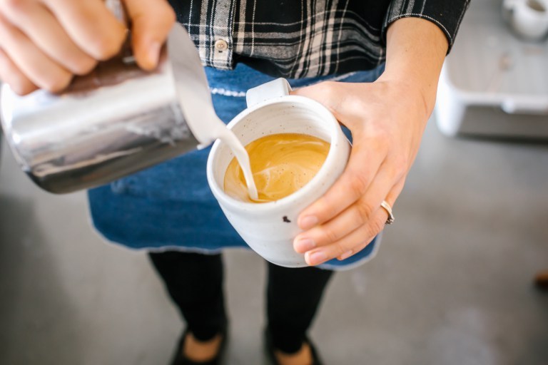 sweetoothgirl:  A Peanut Butter Cookie Latte  