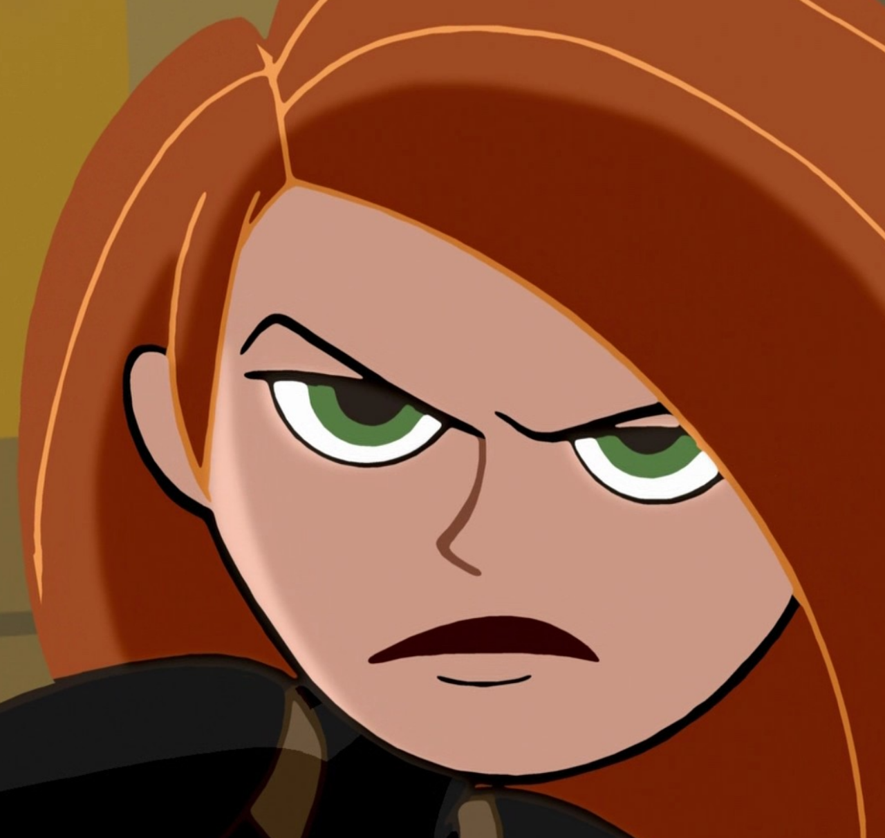 cheeralism: pan-pizza: Finishing up Kim Possible review script. What should I not