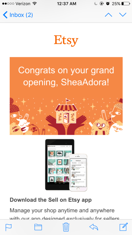 sincerelyadora: I started my first business on October 22, 2016 on etsy named Shea Adora. I sell whi