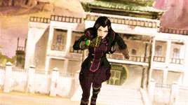whitejadeflower:  Asami tasering the shit out of you + electrified gloverequested by (x) 