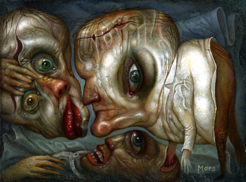 artagainstsociety:  Triple Bypass by Chris Mars