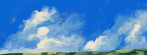 everydaylouie:cloud doodles