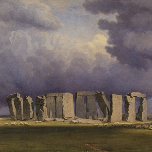 hajandrade: ashmoleanmuseum: William Turner of Oxford (English, 1789 - 1862), Stonehenge on a Stormy