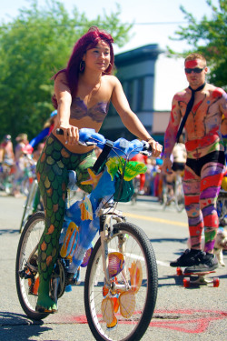 paintedfemales:  Fremont Solstice 2014 Flickr: