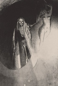 sakrogoat:  Odilon Redon - La Mort - C’est