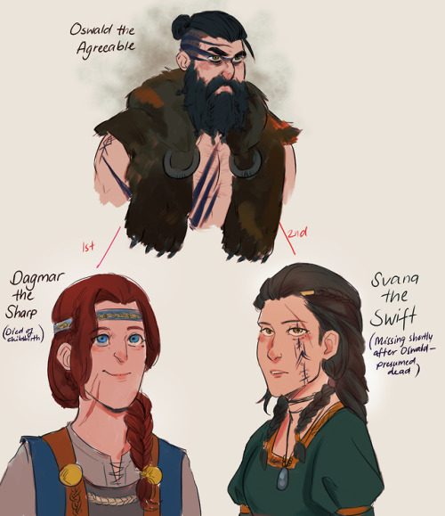 rafxsulfuslovestory:baisleyarts:Dagur and Heather’s parentsI love this headcanon