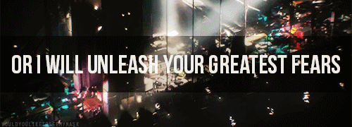 wouldyouliketoseemymask:   &ldquo;Gotham: this is your only warning. Abandon
