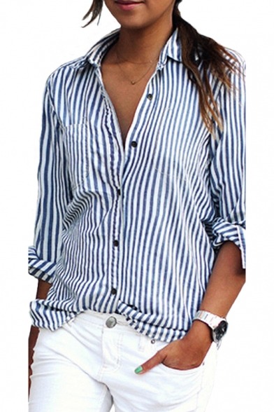 nicesummer1989:  Gorgeous Women Shirts&amp;BlousesLace-Up Plaid Blouse || Polka