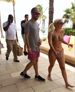 gagafanbase:  Lady Gaga on the beach in Bahamas,