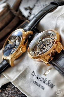 watchanish:  A Visit To The Royal Family of Arnold &amp; Son.Read the full article on WatchAnish.com. 