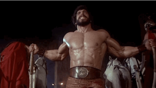 builddudebuild:aestheticsinmotion:Old-school aesthetics: Lou Ferrigno in “Hercules”