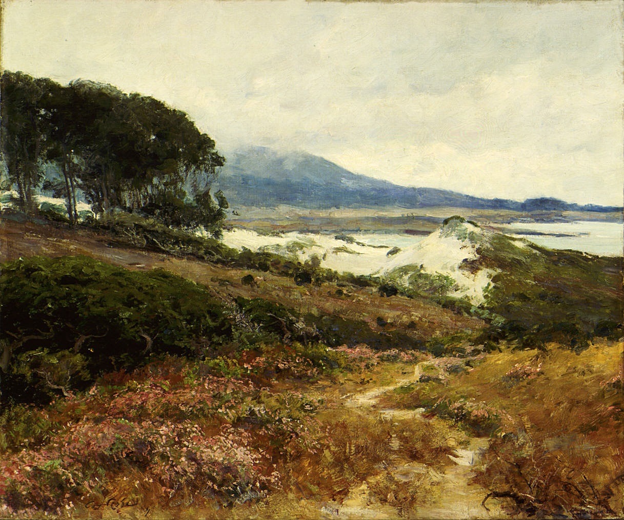 thusreluctant:  Carmel Dunes by Guy Rose 