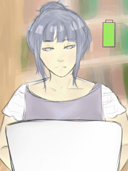 fullnote:  Finals Week: Hinata’s Portable Charger NaruHina Month Day 3- College AU 