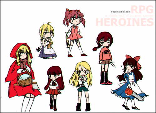 RPG horror games heroines <3