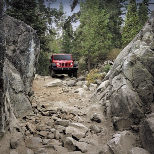 Power through anything. #TrailTuesday Photo by: jeepofficial Follow here: http://instagram.com/jeepo