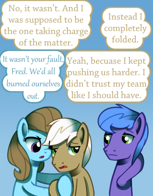 ask-canterlot-musicians:RIP Fred’s Sanity. Somepony get him a pancake. Ohdears xD