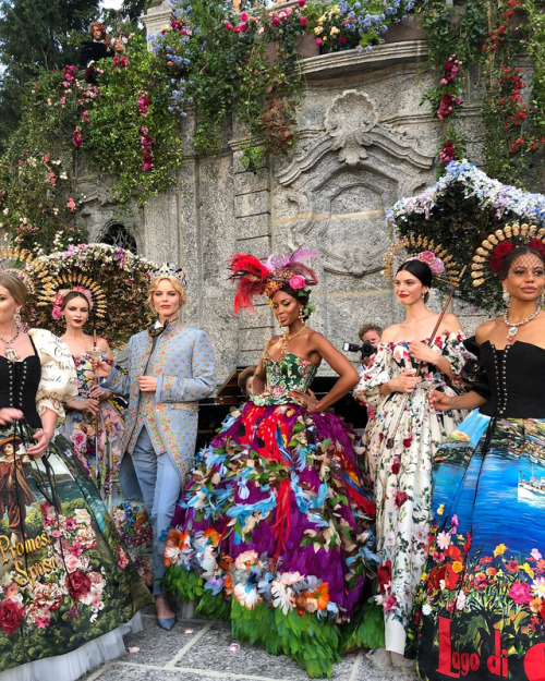 Dolce & Gabbana Alta Moda   in Lake Como
