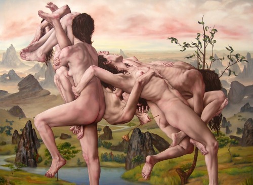 boyirl:Gabriel Grun, born in 1978 in Buenos Aires, has exhibited at Art Madrid, ArteBA, and the Cultural Center of Recoleta, Buenos Aires, among numerous other renowned spaces and galleries. He was only trained formally for a brief period before breaking