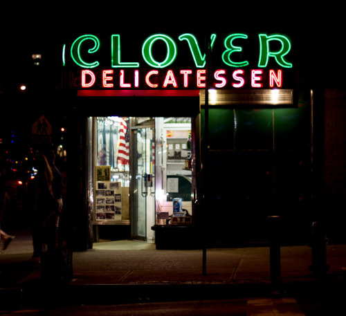 Clover Deliin Kips Bay on 2nd Avenue at 34th Street To console myself for the bad New York neon news